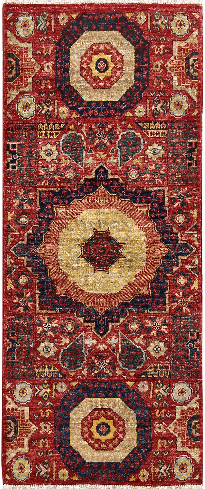 Brown Mamluk 1' 11 x 4' 8 - No. 66022 - ALRUG Rug Store