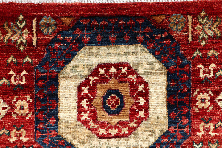 Brown Mamluk 2' x 4' 10 - No. 66023 - ALRUG Rug Store