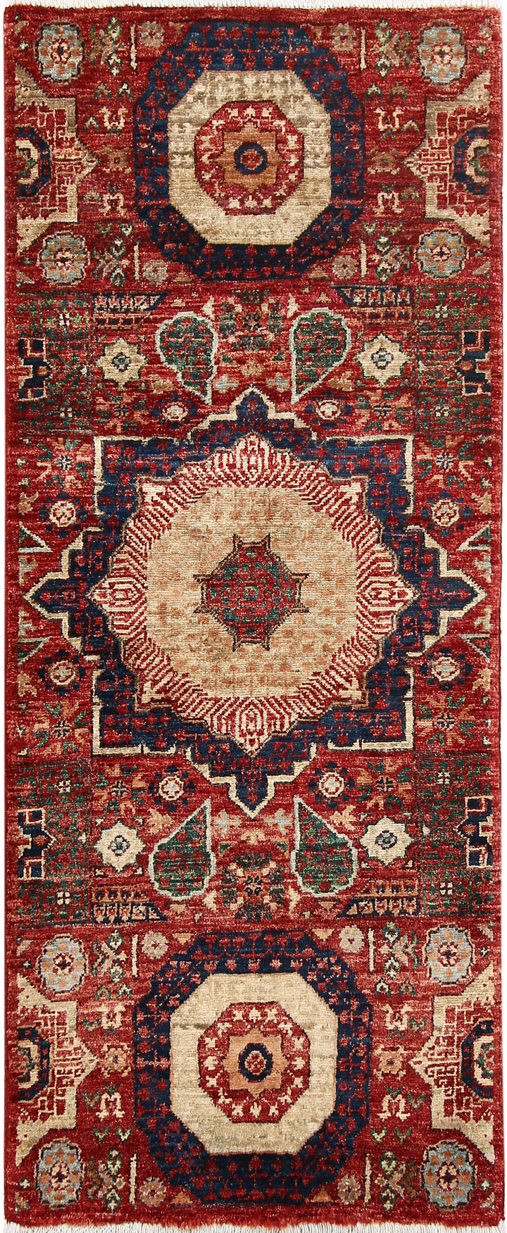 Brown Mamluk 2' x 4' 10 - No. 66026 - ALRUG Rug Store