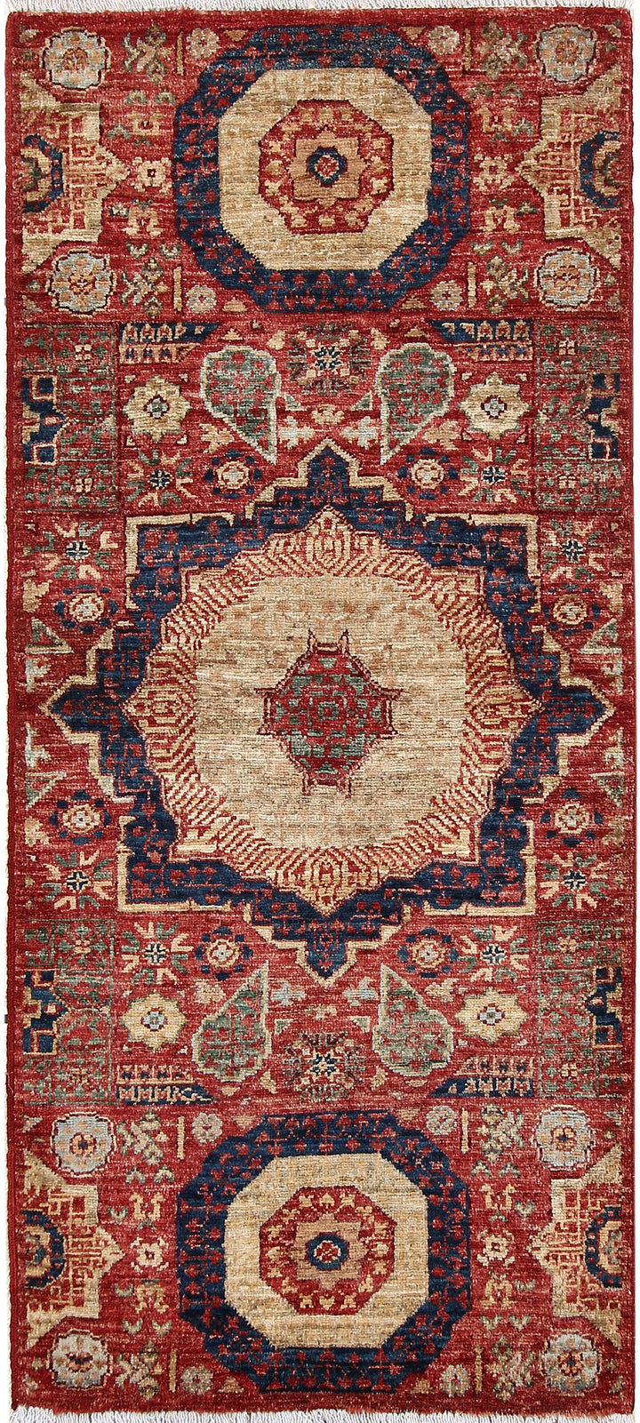 Brown Mamluk 2' x 4' 8 - No. 66027 - ALRUG Rug Store