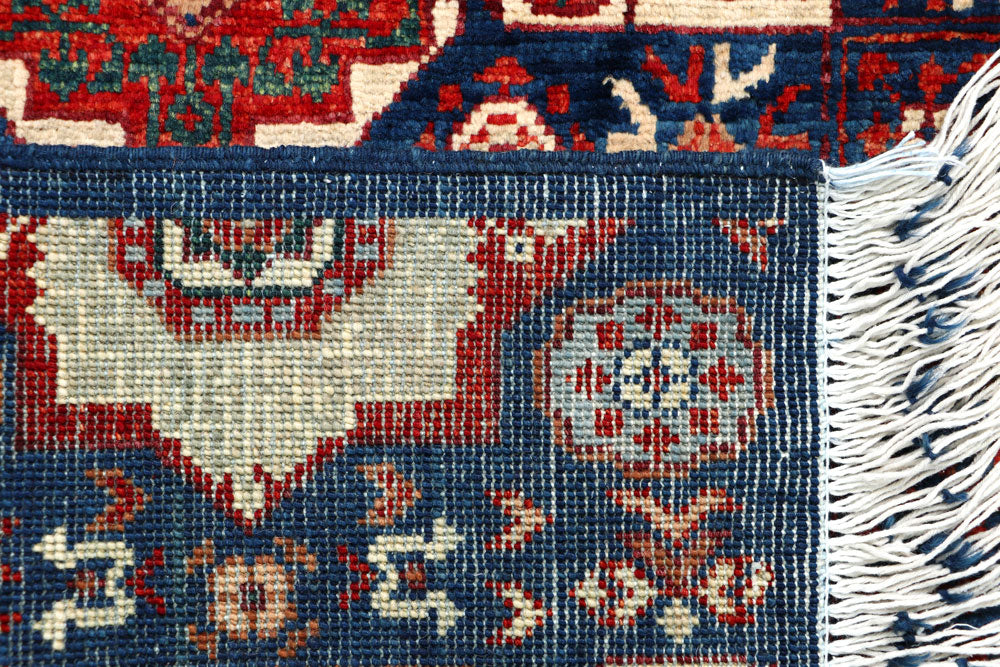 Steel Blue Mamluk 2' x 4' 10 - No. 66031 - ALRUG Rug Store