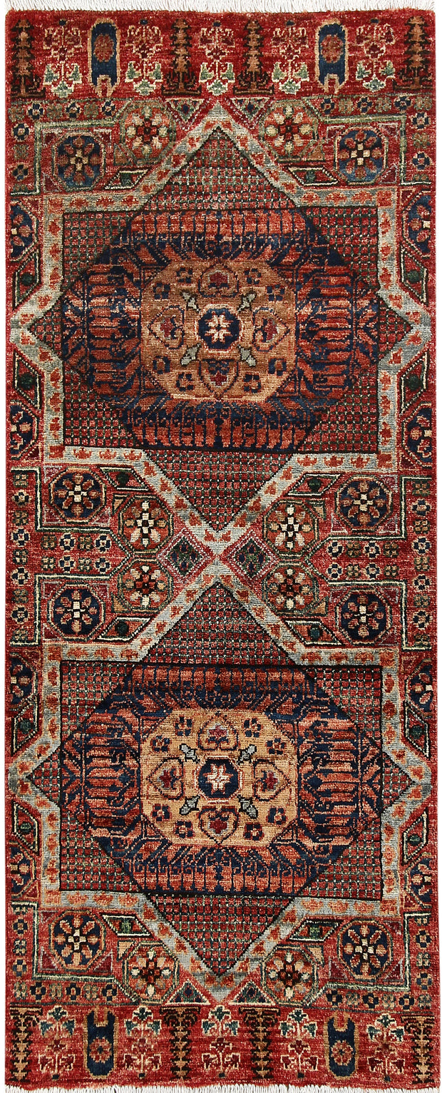 Brown Mamluk 2' x 4' 11 - No. 66035 - ALRUG Rug Store