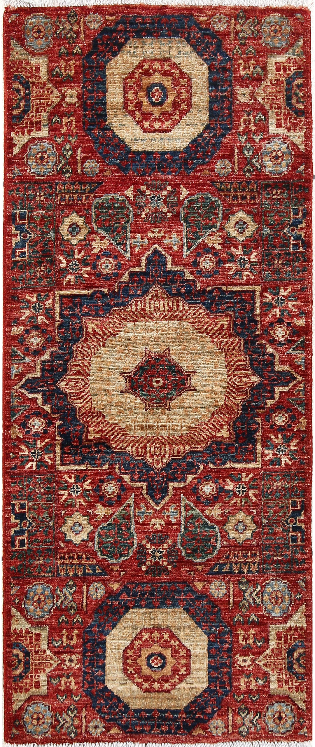 Brown Mamluk 1' 11 x 4' 9 - No. 66036 - ALRUG Rug Store