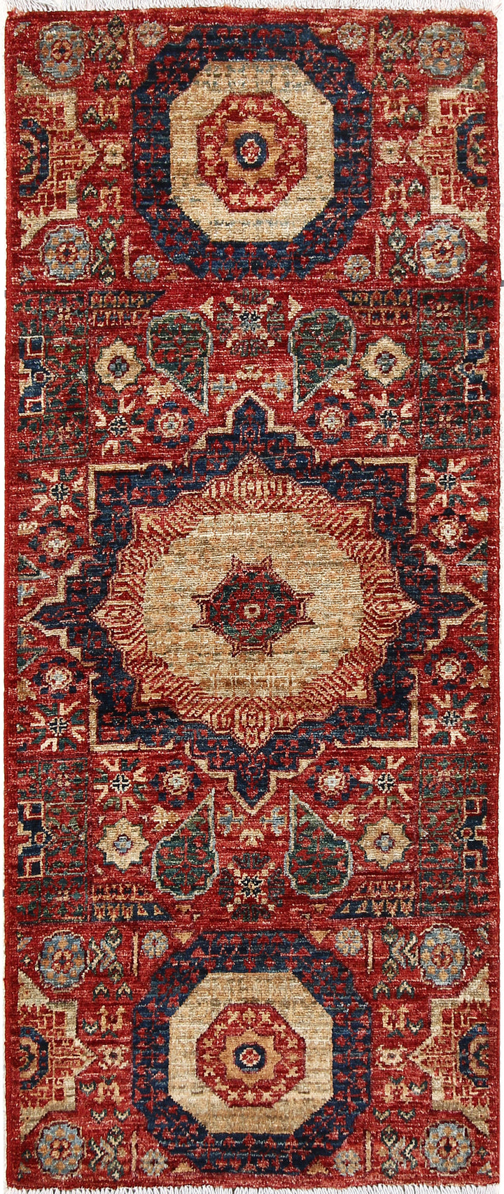 Brown Mamluk 1' 11 x 4' 9 - No. 66036 - ALRUG Rug Store