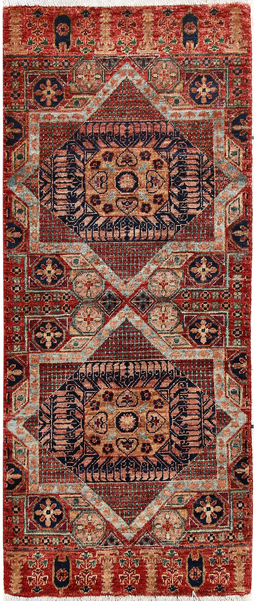 Brown Mamluk 2' x 4' 10 - No. 66038 - ALRUG Rug Store