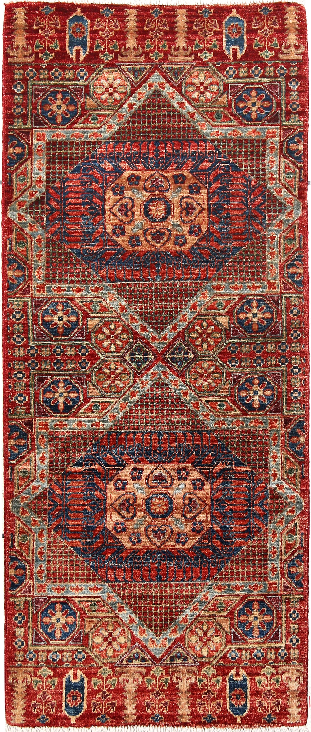 Brown Mamluk 2' x 4' 11 - No. 66039 - ALRUG Rug Store