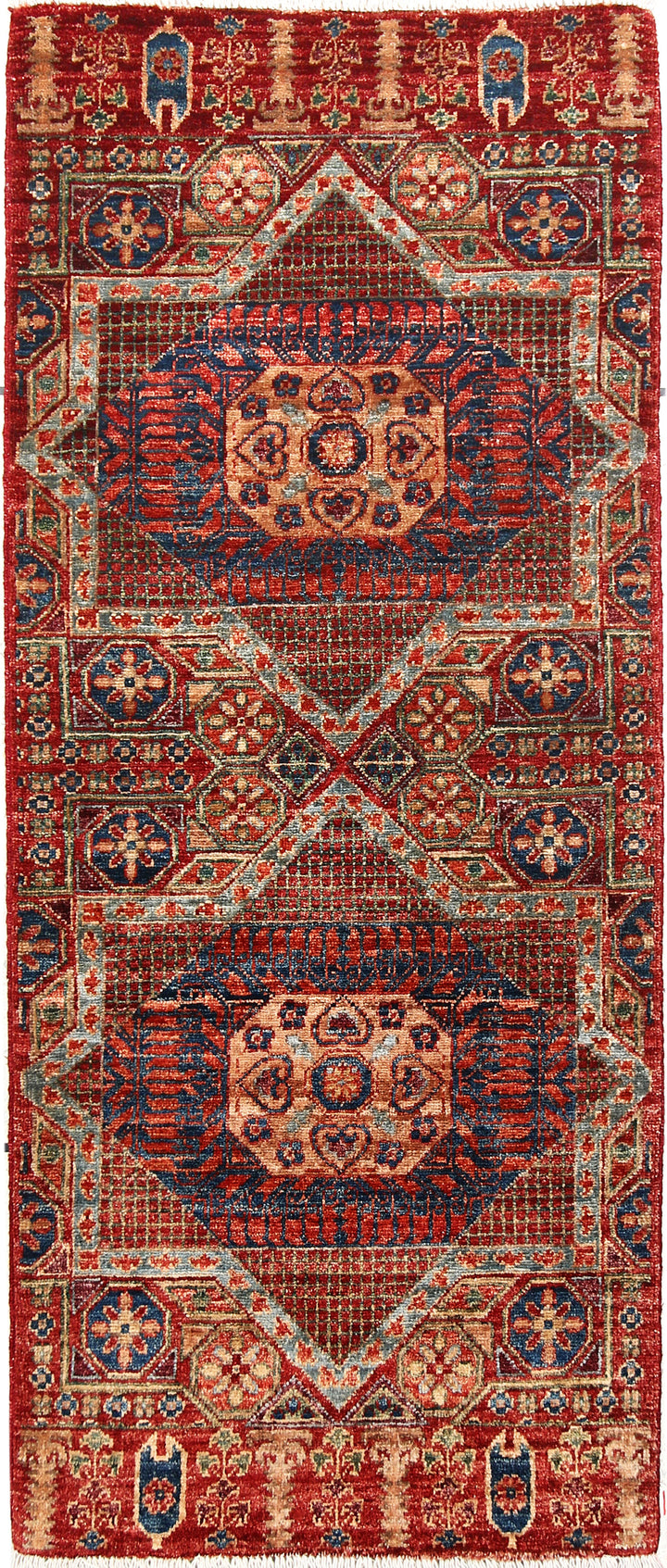 Brown Mamluk 2' x 4' 11 - No. 66039 - ALRUG Rug Store