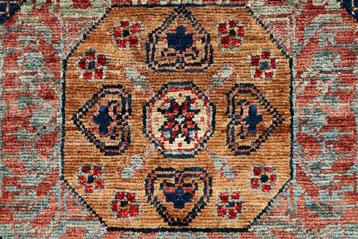 Steel Blue Mamluk 1' 11 x 3' 10 - No. 66040 - ALRUG Rug Store