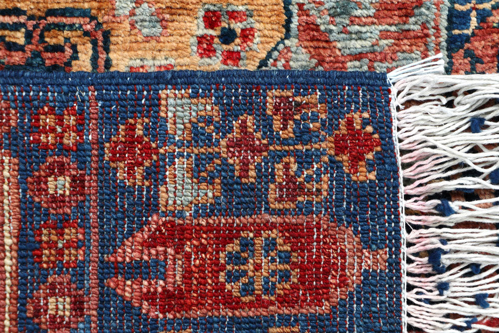 Steel Blue Mamluk 1' 11 x 3' 10 - No. 66040 - ALRUG Rug Store