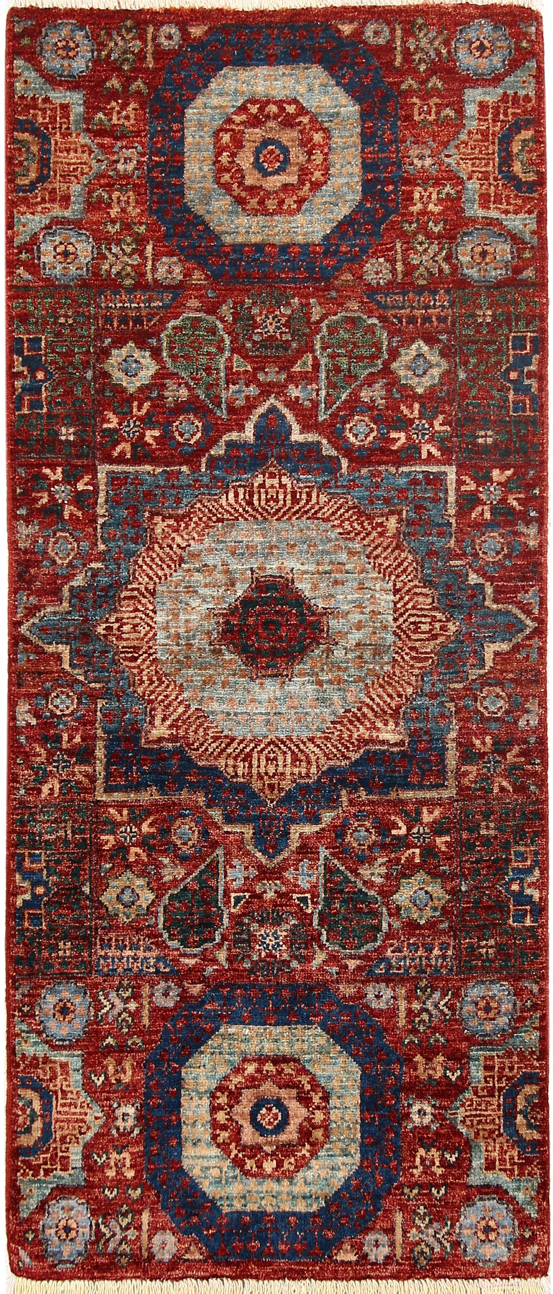 Brown Mamluk 2' x 4' 9 - No. 66041 - ALRUG Rug Store