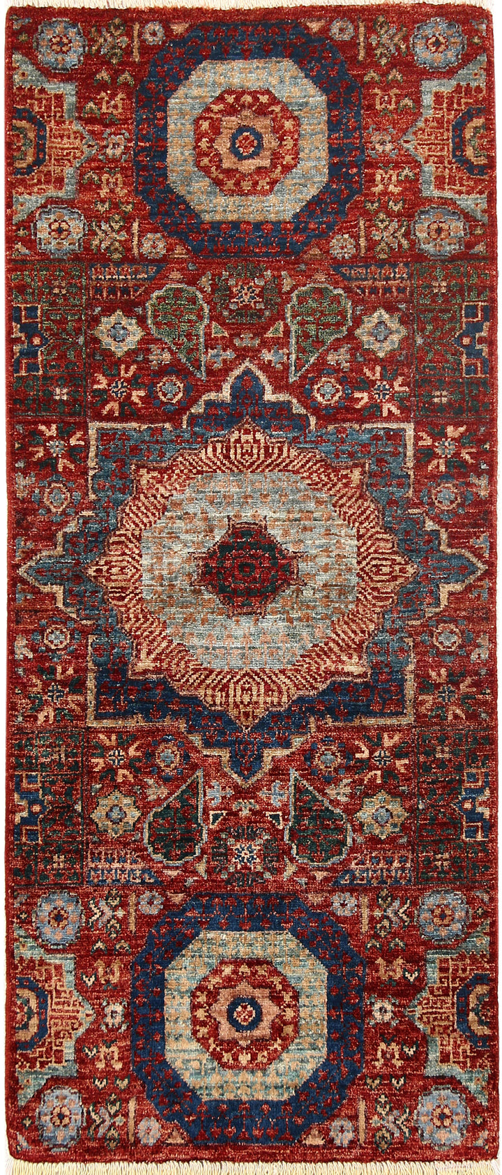 Brown Mamluk 2' x 4' 9 - No. 66041 - ALRUG Rug Store