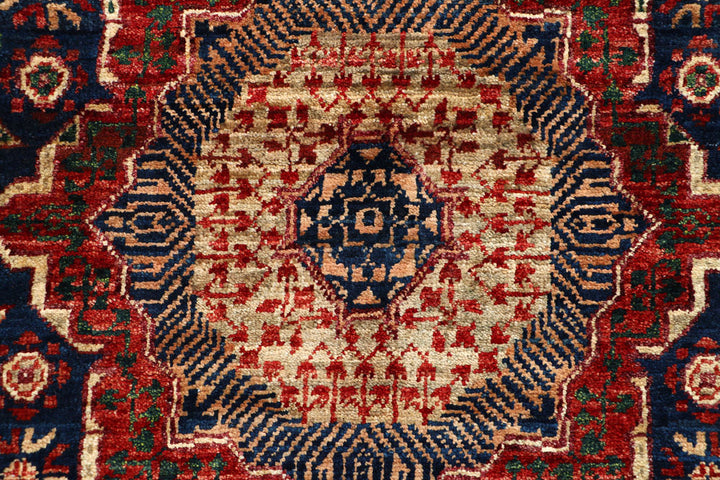 Midnight Blue Mamluk 1' 10 x 4' 10 - No. 66044 - ALRUG Rug Store