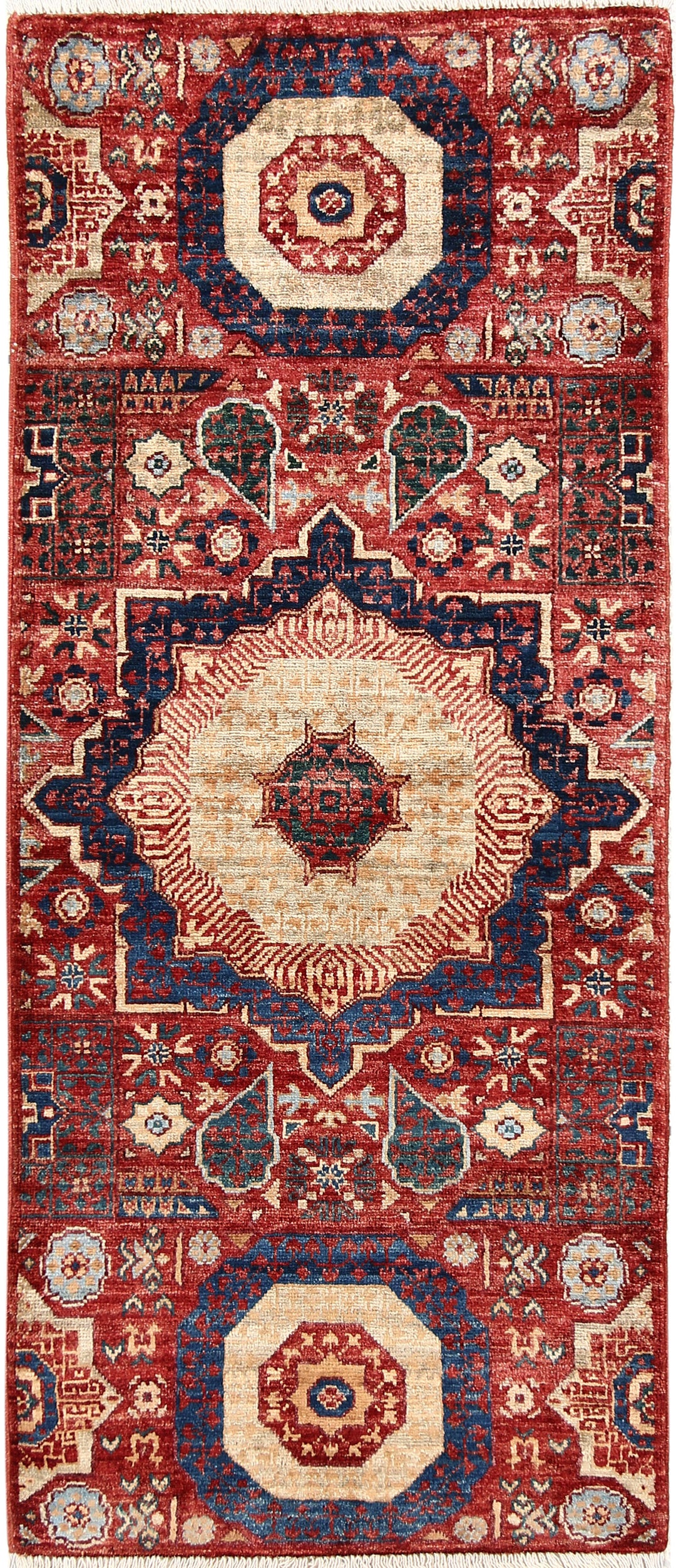 Brown Mamluk 2' x 4' 11 - No. 66046 - ALRUG Rug Store
