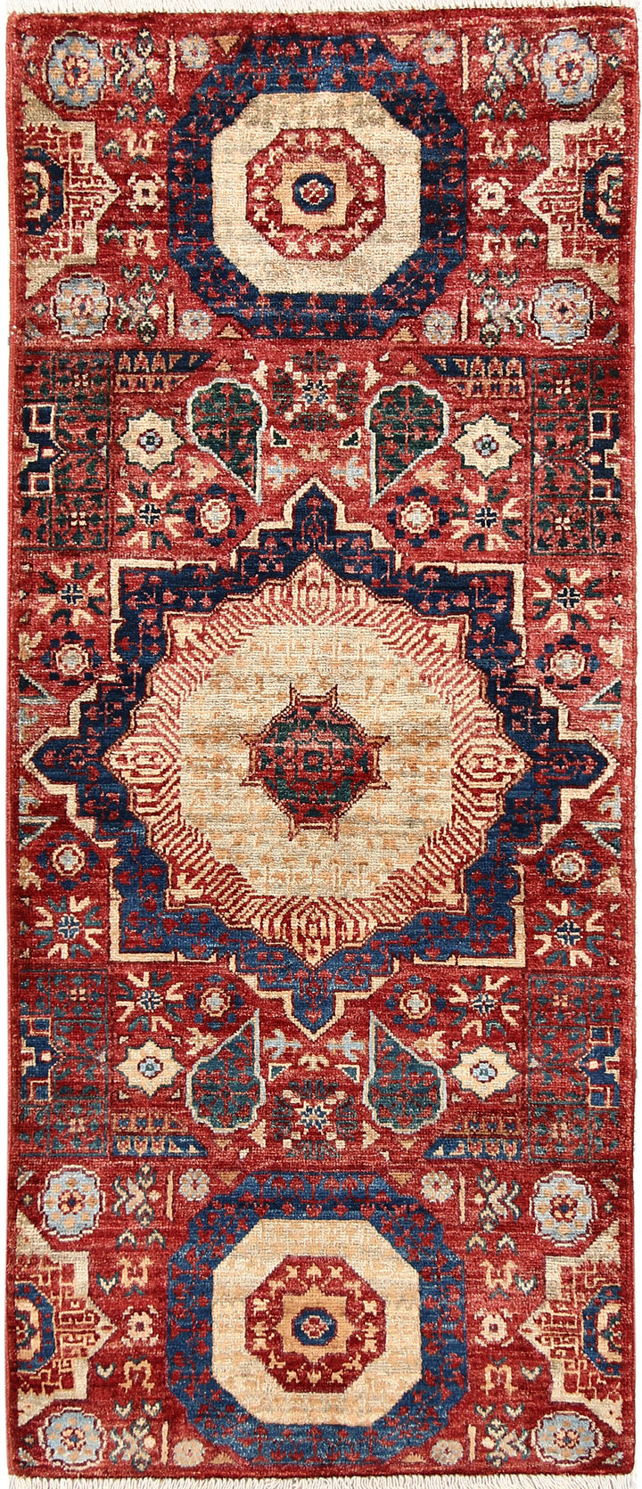 Brown Mamluk 2' x 4' 11 - No. 66046 - ALRUG Rug Store