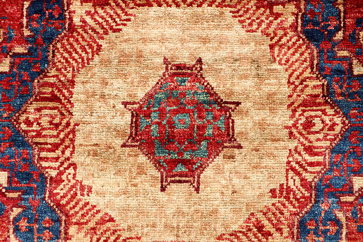 Brown Mamluk 2' x 5' 2 - No. 66047 - ALRUG Rug Store