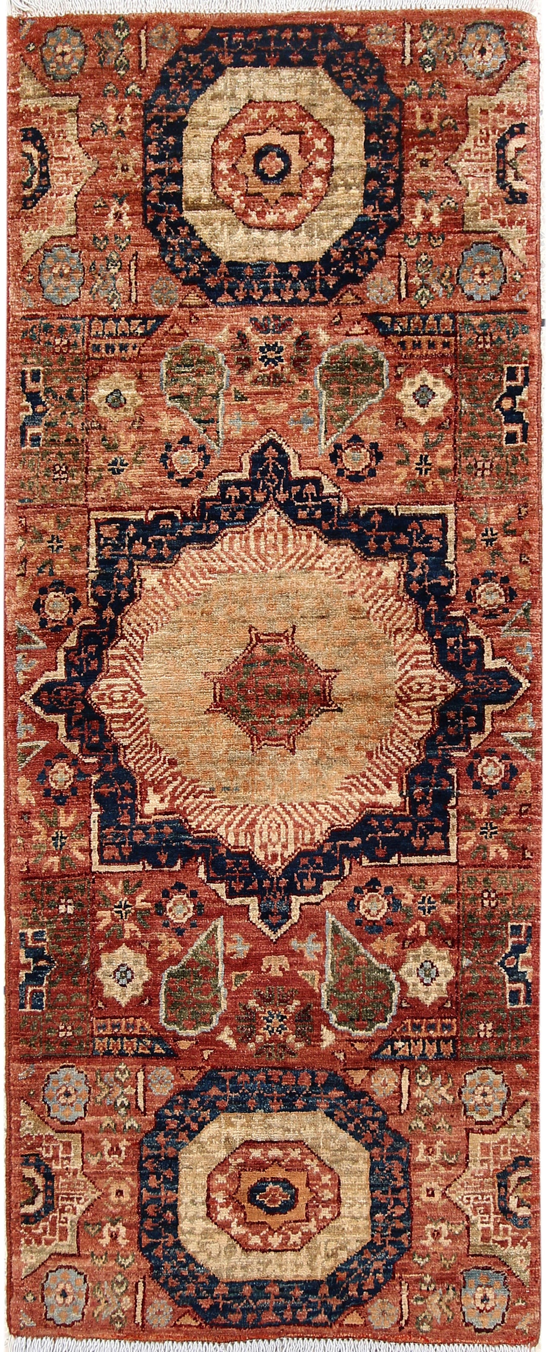 Brown Mamluk 1' 10 x 4' 9 - No. 66050 - ALRUG Rug Store