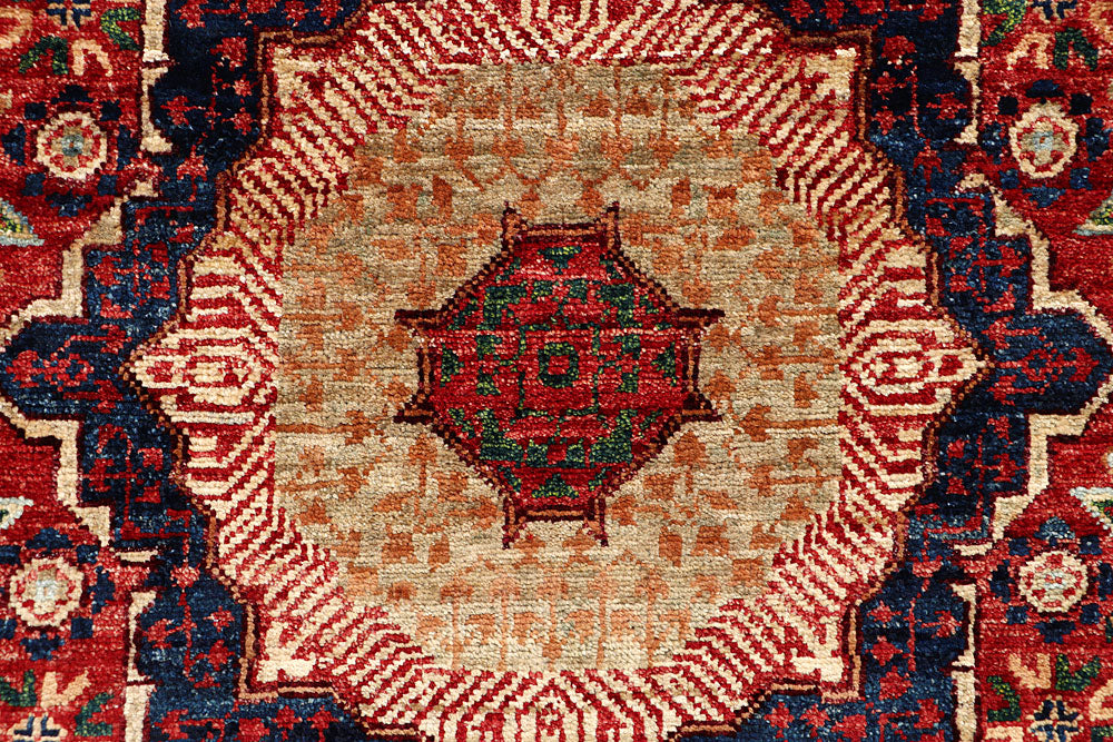 Firebrick Mamluk 2' x 4' 10 - No. 66051 - ALRUG Rug Store