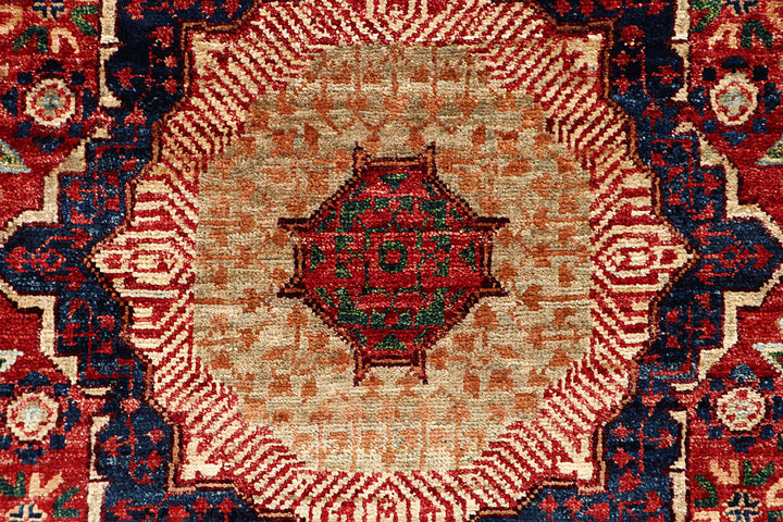 Firebrick Mamluk 2' x 4' 10 - No. 66051 - ALRUG Rug Store
