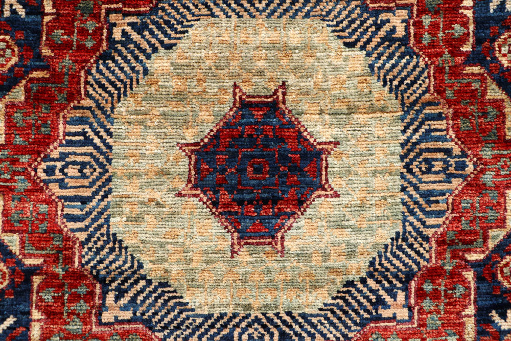 Steel Blue Mamluk 1' 10 x 4' 8 - No. 66053 - ALRUG Rug Store