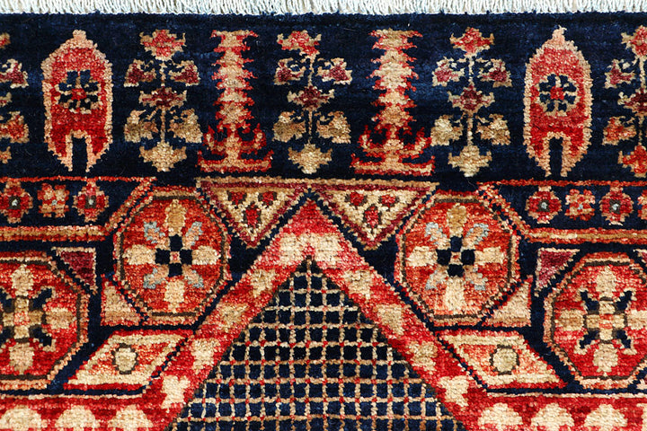 Midnight Blue Mamluk 2' x 4' 9 - No. 66055 - ALRUG Rug Store