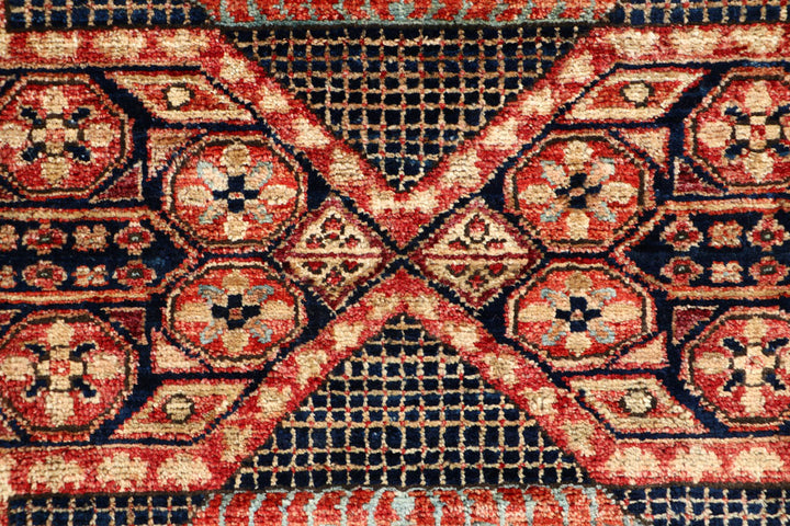 Midnight Blue Mamluk 2' x 4' 9 - No. 66055 - ALRUG Rug Store