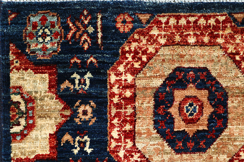 Midnight Blue Mamluk 1' 11 x 4' 7 - No. 66060 - ALRUG Rug Store