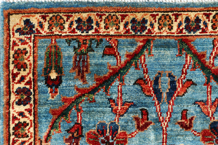 Light Sky Blue Ziegler 2' x 4' 11 - No. 66061 - ALRUG Rug Store