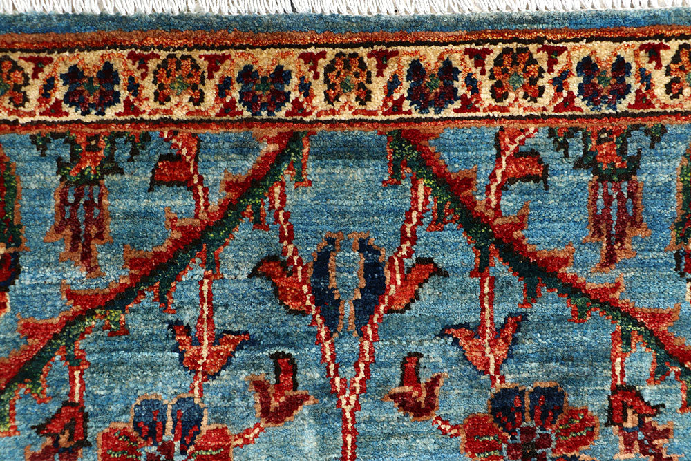 Light Sky Blue Ziegler 2' x 4' 11 - No. 66061 - ALRUG Rug Store