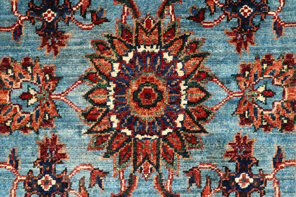 Light Sky Blue Ziegler 2' x 4' 11 - No. 66061 - ALRUG Rug Store