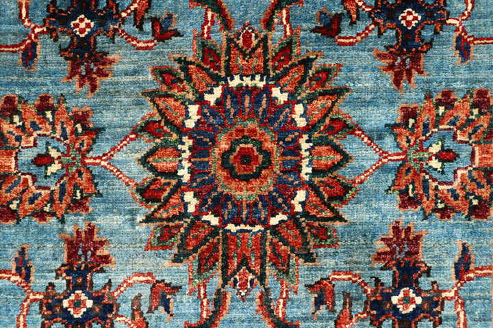 Light Sky Blue Ziegler 2' x 4' 11 - No. 66061 - ALRUG Rug Store