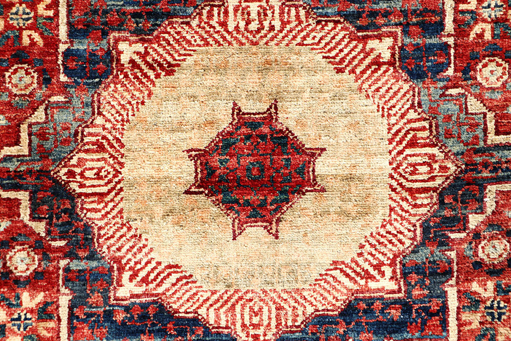 Firebrick Mamluk 1' 11 x 4' 9 - No. 66062 - ALRUG Rug Store