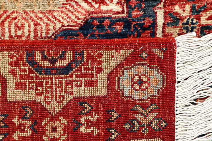 Firebrick Mamluk 1' 11 x 4' 9 - No. 66062 - ALRUG Rug Store