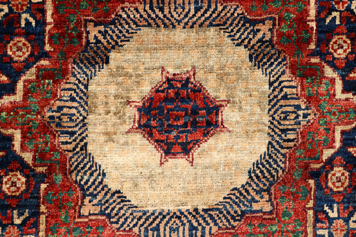 Midnight Blue Mamluk 2' 1 x 5' 3 - No. 66066 - ALRUG Rug Store