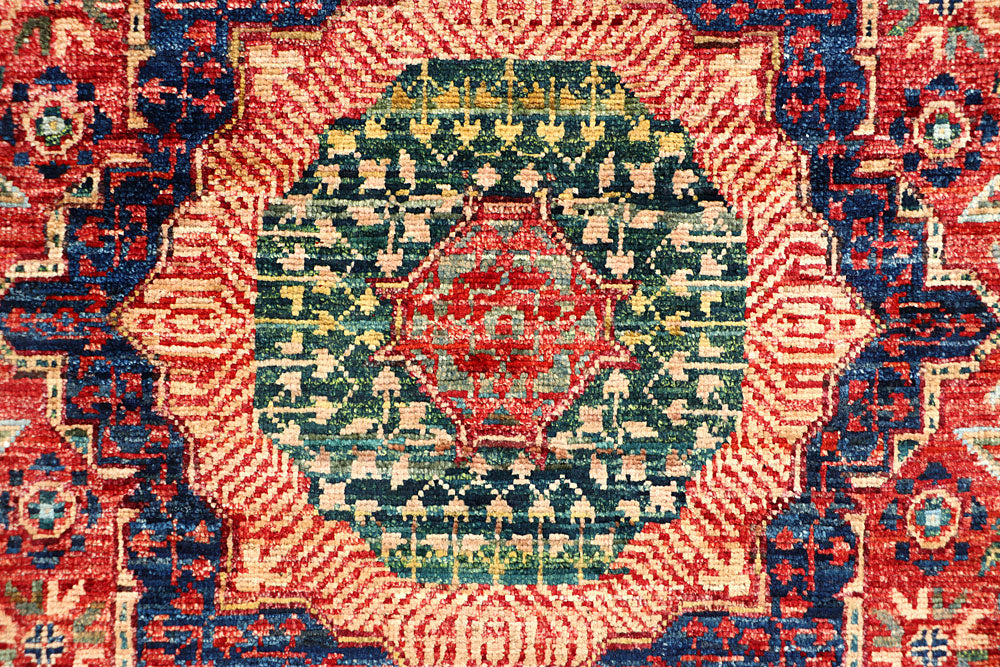 Firebrick Mamluk 1' 11 x 5' - No. 66067 - ALRUG Rug Store