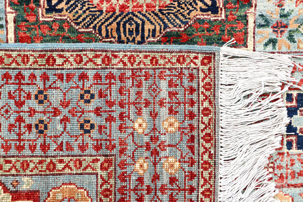 Light Blue Mamluk 3' 10 x 5' 11 - No. 66069 - ALRUG Rug Store