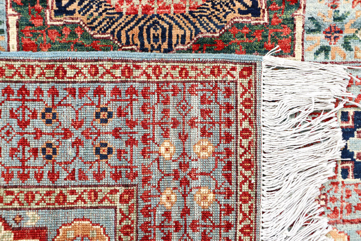 Light Blue Mamluk 3' 10 x 5' 11 - No. 66069 - ALRUG Rug Store