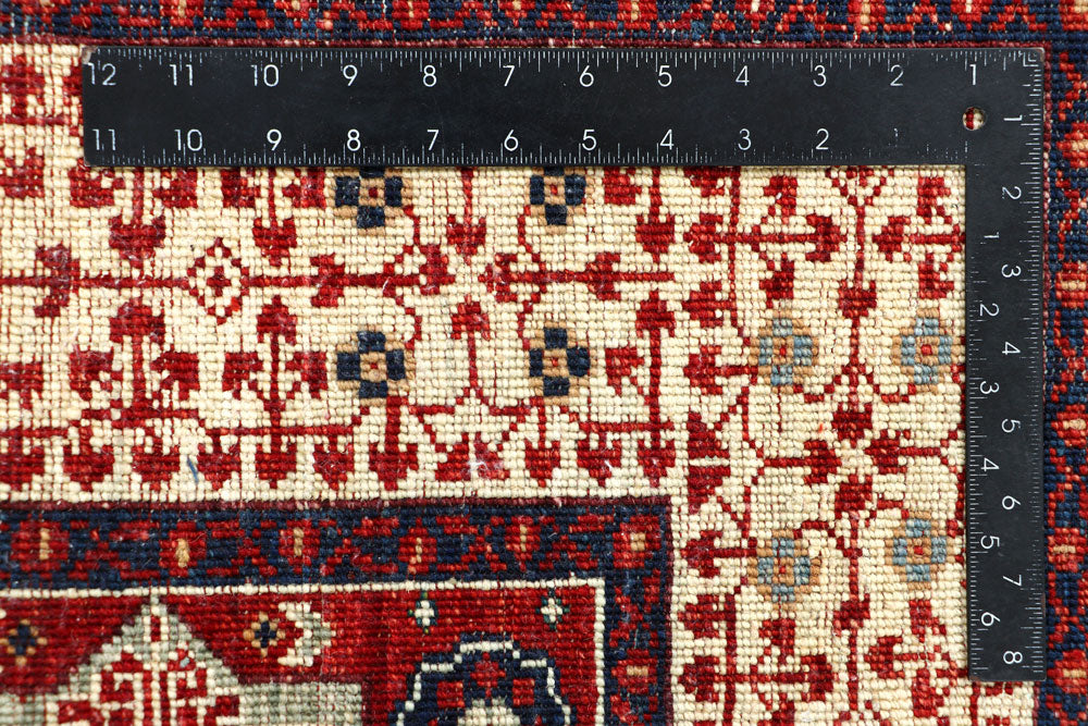 Dark Red Mamluk 4' x 5' 10 - No. 66070 - ALRUG Rug Store