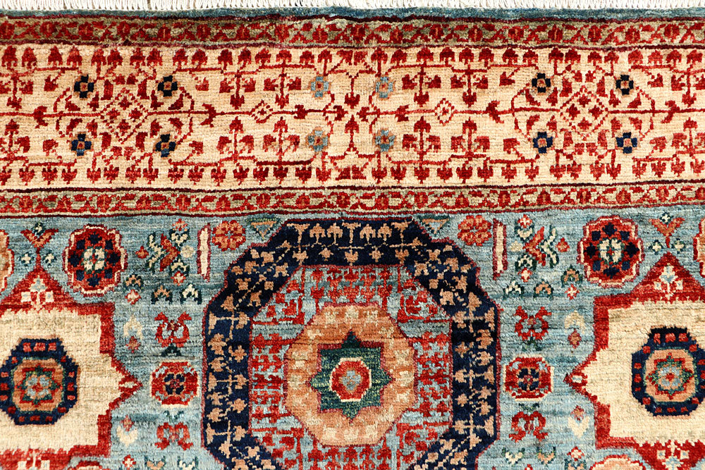 Light Blue Mamluk 3' 11 x 5' 10 - No. 66071 - ALRUG Rug Store