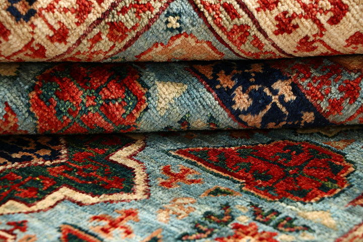 Light Blue Mamluk 3' 11 x 5' 10 - No. 66071 - ALRUG Rug Store