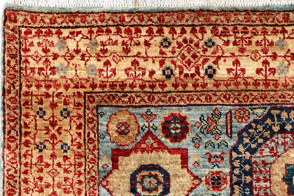 Light Blue Mamluk 4' x 6' - No. 66073 - ALRUG Rug Store