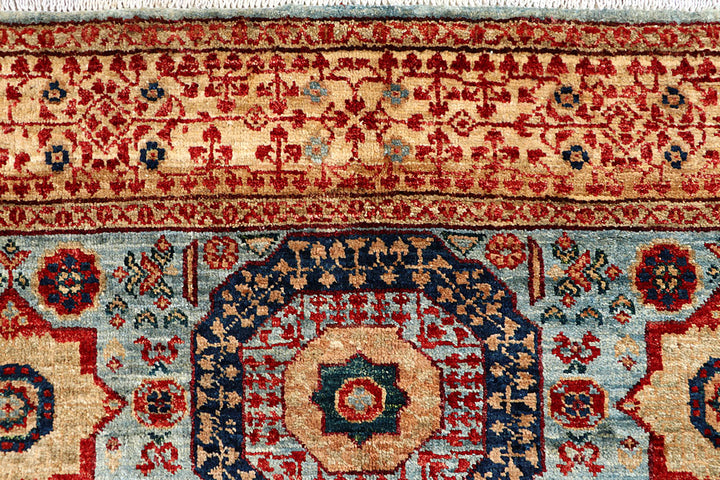Light Blue Mamluk 4' x 6' - No. 66073 - ALRUG Rug Store