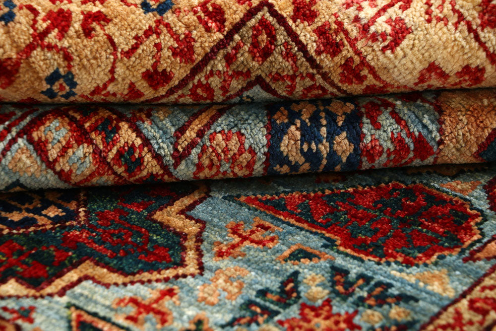 Light Blue Mamluk 4' x 6' - No. 66073 - ALRUG Rug Store