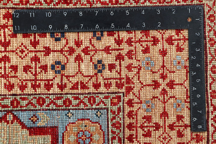 Light Blue Mamluk 4' x 6' - No. 66073 - ALRUG Rug Store