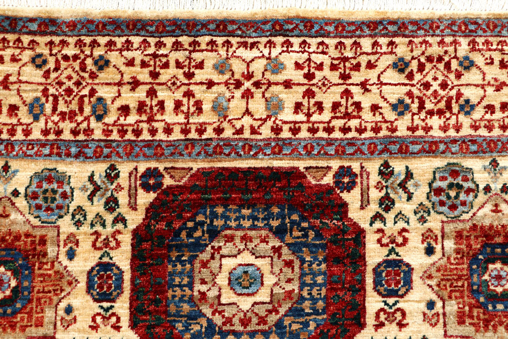 Tan Mamluk 3' 10 x 5' 9 - No. 66074 - ALRUG Rug Store