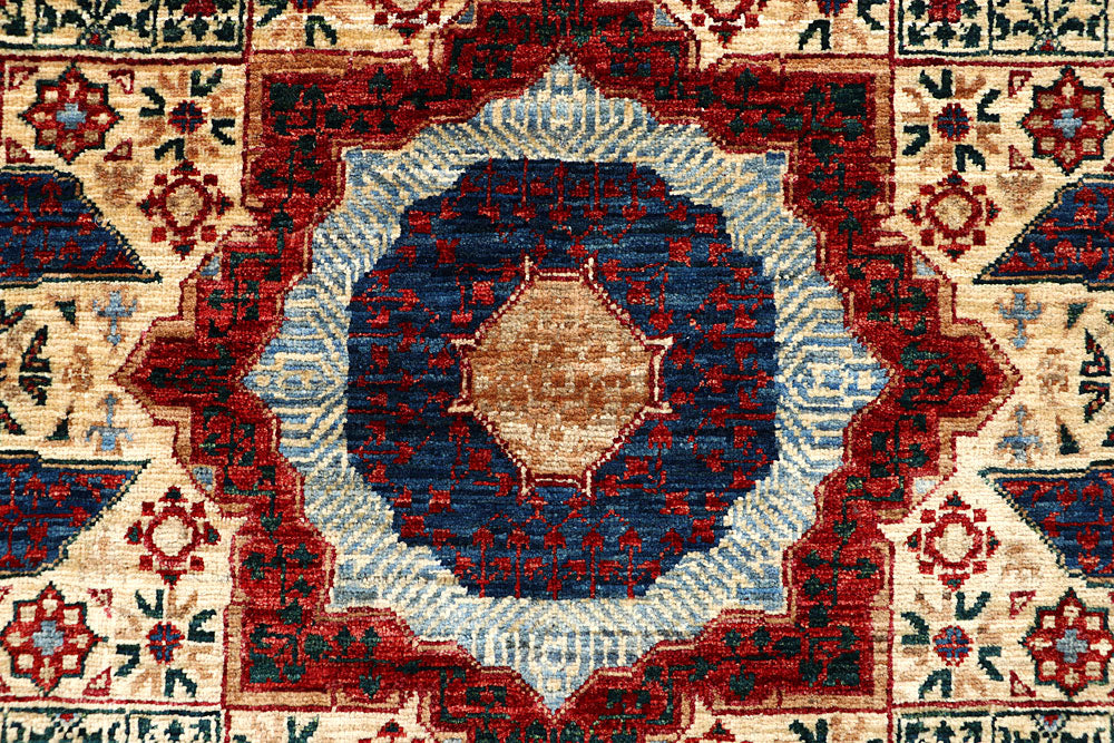 Tan Mamluk 3' 10 x 5' 9 - No. 66074 - ALRUG Rug Store
