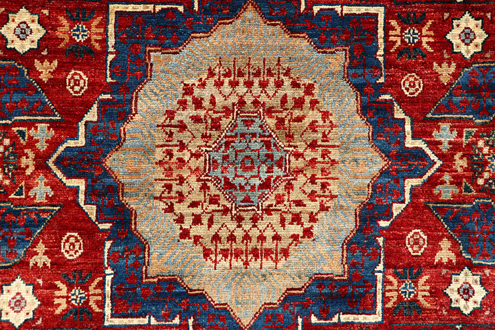 Dark Red Mamluk 3' 11 x 6' - No. 66076 - ALRUG Rug Store