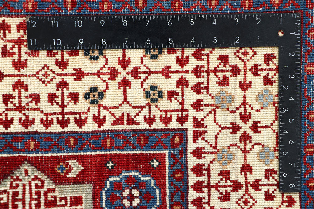 Dark Red Mamluk 3' 11 x 6' - No. 66076 - ALRUG Rug Store