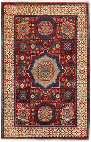 Dark Red Mamluk 3' 11 x 6' - No. 66076 - ALRUG Rug Store