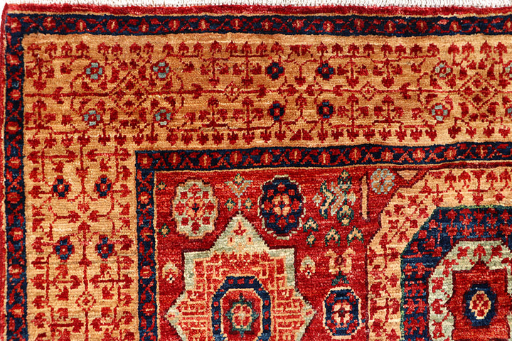 Firebrick Mamluk 3' 10 x 6' 5 - No. 66077 - ALRUG Rug Store