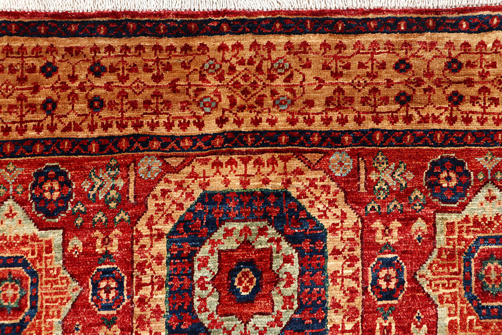 Firebrick Mamluk 3' 10 x 6' 5 - No. 66077 - ALRUG Rug Store